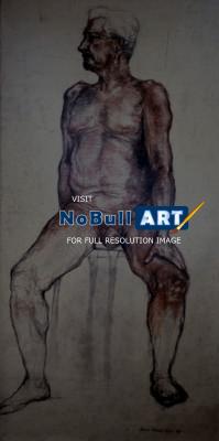 Figurative - Nude Male 49X 84 - Other