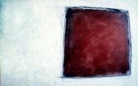 Non Representative - Red Square - Oil Paint