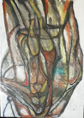 Non Representative - Chandelier - Oil Paint