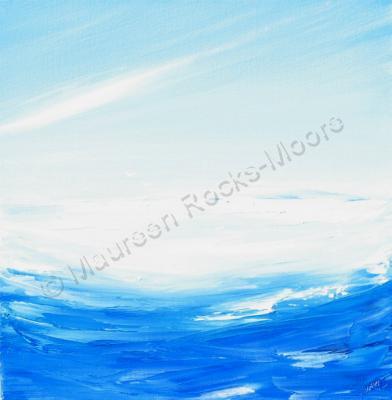 Seascapes - The Whirlpool - Oil On Canvas