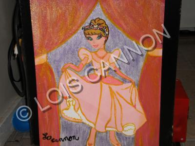 Children - Princess - Photo Of Acryllic Painting