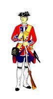 Illustrations - Uniforms - British Infantry 1St Household Guards 1760 - Acrylics