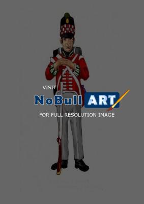 Illustrations - Uniforms - British Uniforms 24Th Foot 1815 - Acrylics