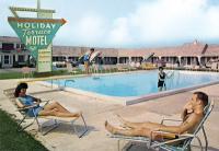 Poolside - Holiday Terrace Motel - Acrylics