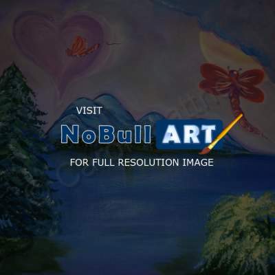 Nini Arts Studio - Dragonfly - Acrylic