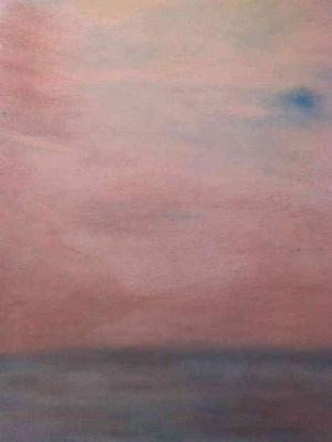 Skyscape - Mist On Sea - Acrylic