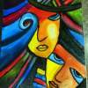 Modern Art - Oil On Canvas Paintings - By Cheena Kaushal, Oil Painting Painting Artist