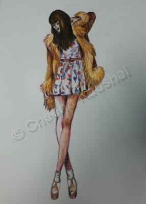 Girl Image - Girl Image - Colour Pencils