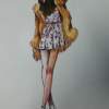 Girl Image - Colour Pencils Drawings - By Cheena Kaushal, Colour Pencil Sketch Drawing Artist