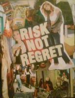 Collage Wall Art - Risk Not Regrets - Magazine