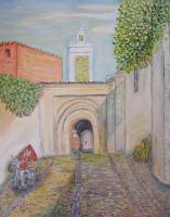 Tetouan3 - Oil Paintings - By Jose P Villegas, Impressionism Painting Artist