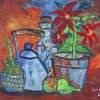 Bodegon 5 - Acrylic Paintings - By Jose P Villegas, Impressionism Painting Artist