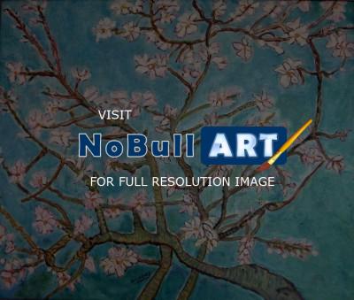 Serie Van Gogh - Branches On Flowers - Oil