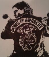 Jax - Marker Drawings - By Mandi Williams, Black And White Drawing Artist