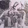 September 11 - Pencil Drawings - By Mandi Williams, Illustration Drawing Artist