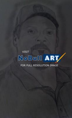 Portraits - Johnny Mack - Pencil