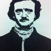 Edgar Allan Poe - Marker Drawings - By Mandi Williams, Black And White Drawing Artist