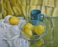 Still Life - Yellow - Oil