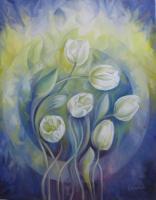 Spring Symphony - Oil Paintings - By Elena Oleniuc, Abstract Painting Artist