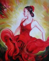 Dance - Oil Paintings - By Elena Oleniuc, Decorative Painting Artist