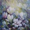 Magnolias - Acrylic Paintings - By Elena Oleniuc, Decorative Painting Artist