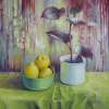 Still Life With Lemons - Acrylic Paintings - By Elena Oleniuc, Decorative Painting Artist