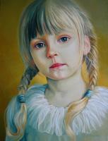 Child - Oil Paintings - By Elena Oleniuc, Decorative Painting Artist