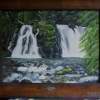 Alaskan Waterfall - Oil Paintings - By Renee Hewitt, Naturalistic Painting Artist