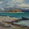 Lake Sevan - Oil On Canvas Paintings - By Gegham Asatryan, Impressionism Painting Artist