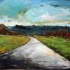 Upper Park Road - Oil On Canvas Paintings - By Davidh Miller, Impressionism Painting Artist
