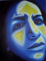 Judgement - Oil Painting Paintings - By Jillian Romansky, Self Portrait Painting Artist