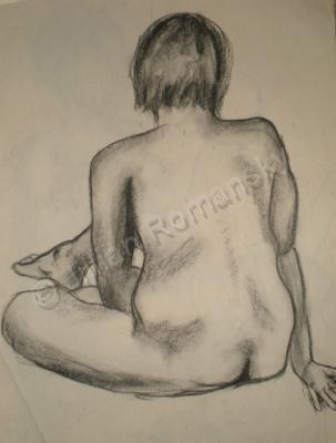 Figure Drawings - Figure 5 - Charcoal