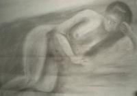 Figure 6 - Charcoal Drawings - By Jillian Romansky, Whimsical Drawing Artist