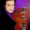 Portrait Of Dave Davies - Acrylic Paintings - By Jennifer Christy-Vient, Realism Painting Artist