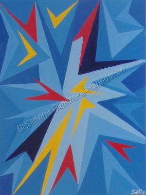 Abstract - Estrella - Acrylic