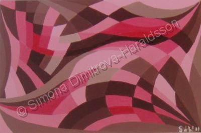 Abstract - Ondas - Acrylic