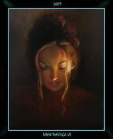 Anastasia - Oil Paintings - By Olga Perry, Classic Painting Artist