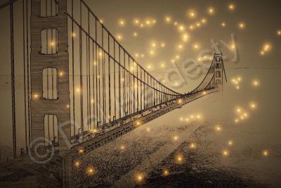 Digital Art - Bridge - Digital