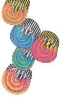On A Roll - Ink Drawings - By Deborah Pope, Doodle Drawing Artist