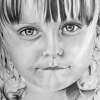 Innocence - Graphite Drawings - By Brian Parker, Realism Drawing Artist