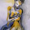 Soft - Ink Paintings - By Ivenka Salinas, Expresionism Painting Artist