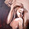 Embraces I - Acrylic Paintings - By Ivenka Salinas, Expresionism Painting Artist