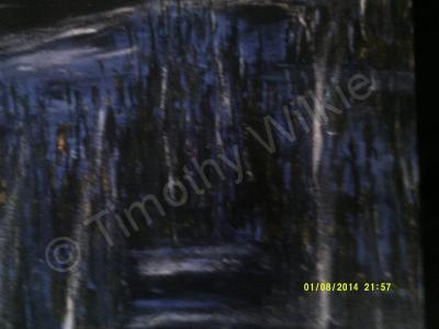 Ragman - Night Fall III - Acrylic On Canvas Board