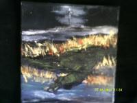 Canthus - Acrylic Paintings - By Timothy Wilkie, Fantasy Painting Artist