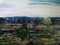 High Desert - Acrylic Paintings - By Timothy Wilkie, Landscape Painting Artist