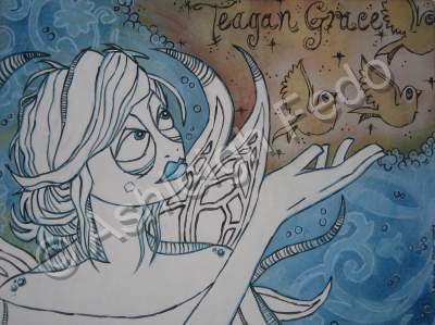 March08 - Amazing Teagan Grace - Acrylic On Canvas