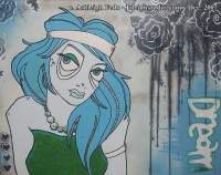 Get Out Of The Writhing South - Acrylic Paint Paintings - By Ashleigh Fedo, Surreal Painting Artist