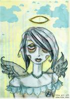 On Paper - Next Door Angel - Pencil On Paper