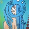 Octopilot - Acrylic On Canvas Paintings - By Ashleigh Fedo, Surreal Painting Artist
