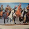 The Horsemen - Oil Paintings - By Tariq Rafiq, Realist Painting Artist